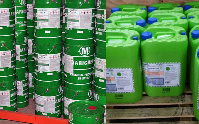 Marine cleaning and maintenance chemicals