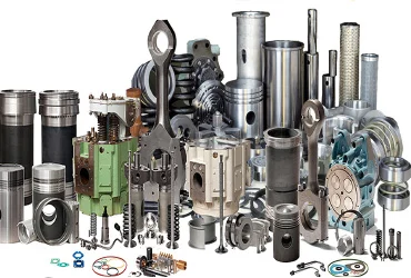 Spare parts for ship engines and equipment
