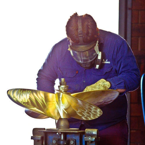 Clearing and placing ship spares onboard